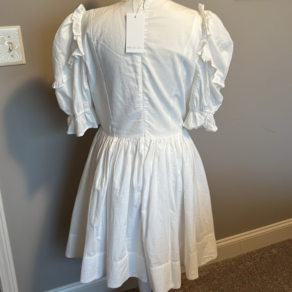 🤍🤍🌸- Beautiful Sofia the Label White Dress with bows - NWT - Picture 6 of 11
